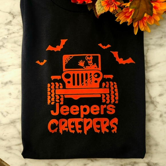 Gildan Tops Halloween Jeep Shirt Popular Cute Jeepers Creepers Poshmark